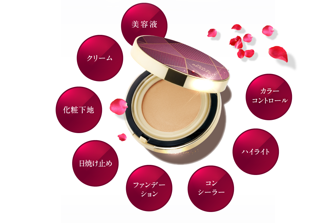 美容液 クリーム 化粧下地 日焼け止め ファンデーション コンシーラー ハイライト カラーコントロール
