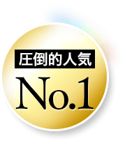 圧倒的人気NO.1