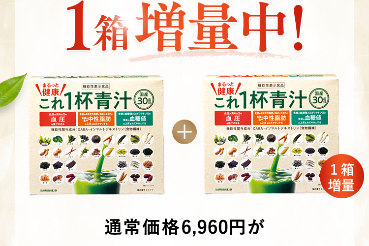 今!1箱増量中!