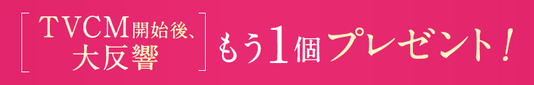もう1個プレゼント！