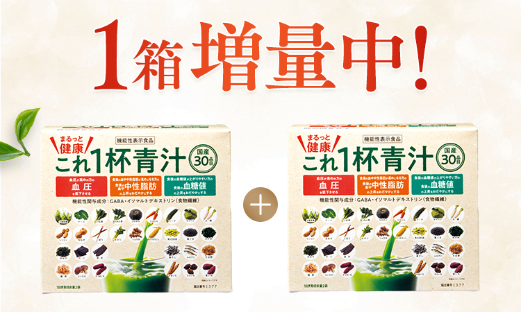1箱増量中