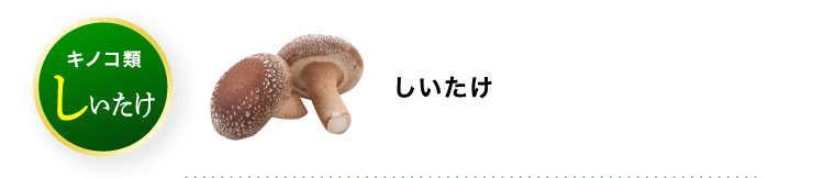 しいたけ しいたけ