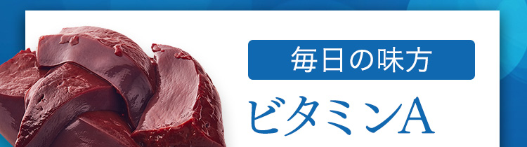 毎日の味方 ビタミンA