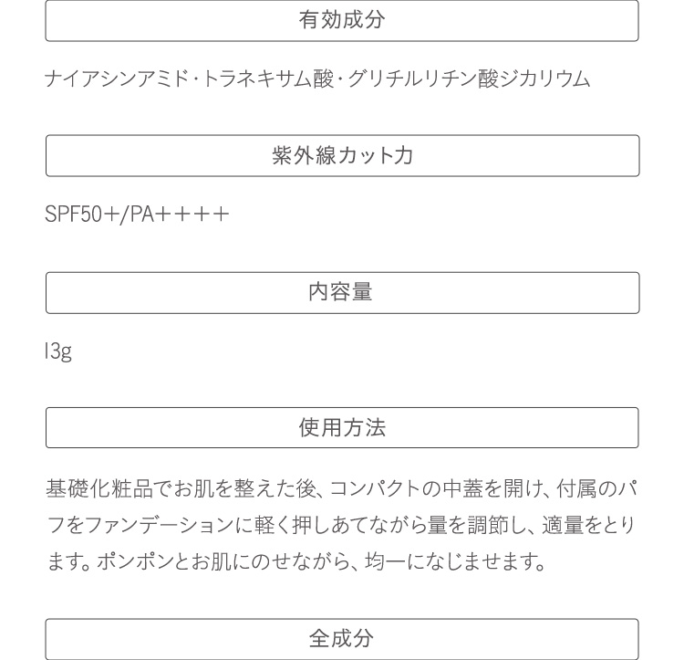 紫外線カット力：SPF50+/PA++++