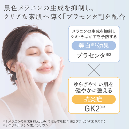 【新発売価格】ホワイトニング泡洗顔パック【10％割引】 image number 1