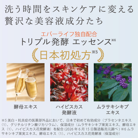 【新発売価格】ホワイトニング泡洗顔パック【10％割引】 image number 4