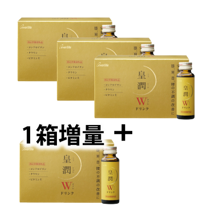 【1,000円クーポン付】皇潤Wドリンク×3箱　3/31まで！ image number 0